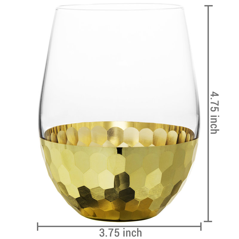 4 Piece 473ml Wine Glass Set