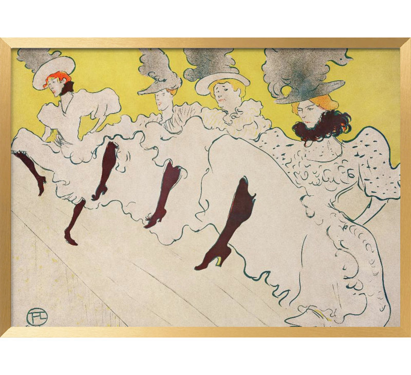Mademoiselle Eglantinea Print by Toulouse Lautrec, 24" H x 30" W