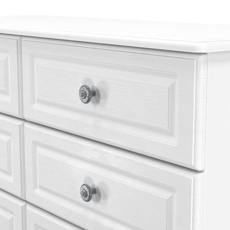 Fully Assembled Meansville 6 Drawer Chest