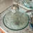 Novatto 16.5'' Clear Glass Circular Bathroom Sink-95974045