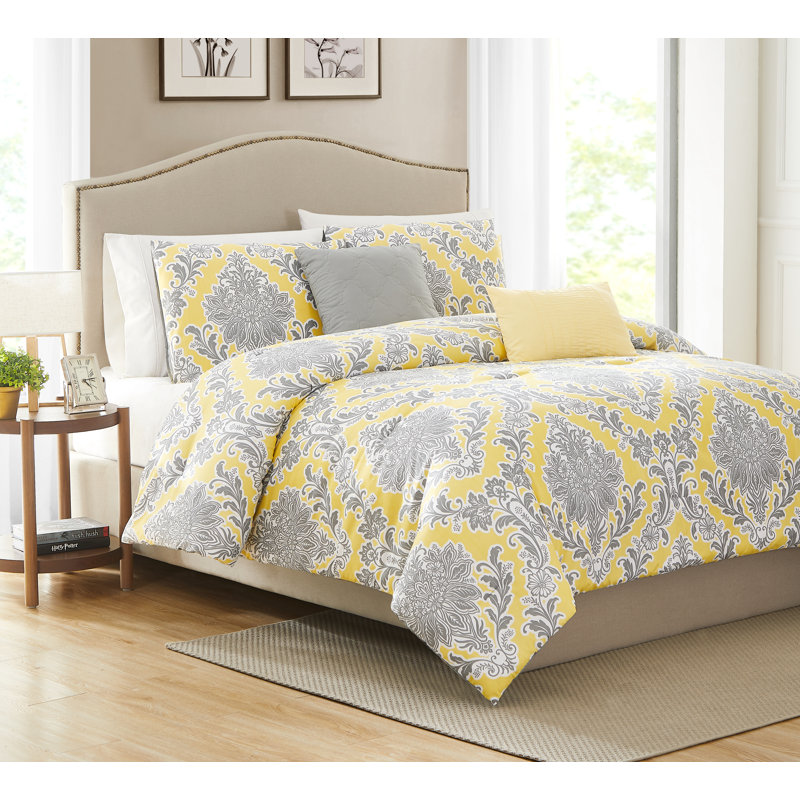 Ensemble d'édredon en microfibre Divine, Grand édredon + 2 taies décoratives standard