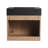Samir 24'' Single Wall Mounted Bathroom Vanity with Resin Top, Floating Bathroom Vanity with 2 Soft Close Doors-1683680825
