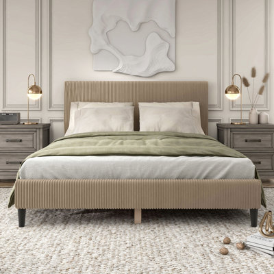 Upholstered Platform Bed
