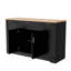 Buffet de rangement multifonctionnel, table de salle à manger extensible, tablettes réglables, support coulissant à 3 niveaux, rangement pour îlot de cuisine-1333524253