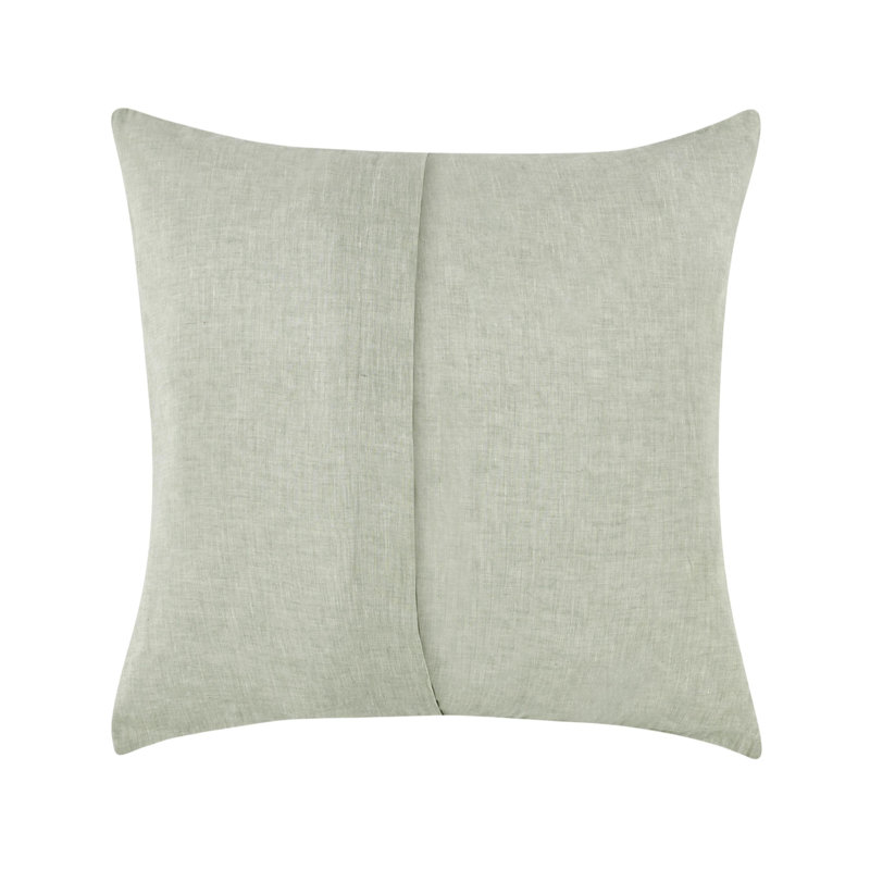 Jayson Linen Pillow Sham, Euro, Green