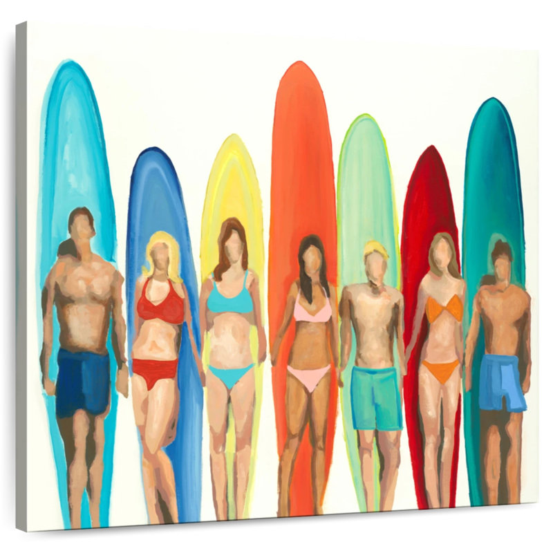 Senne Surfers, H 10 po x l 10 po