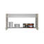 Armoire murale, deux tablettes, porte double-285861659