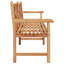 Solid Wood Outdoor Bench