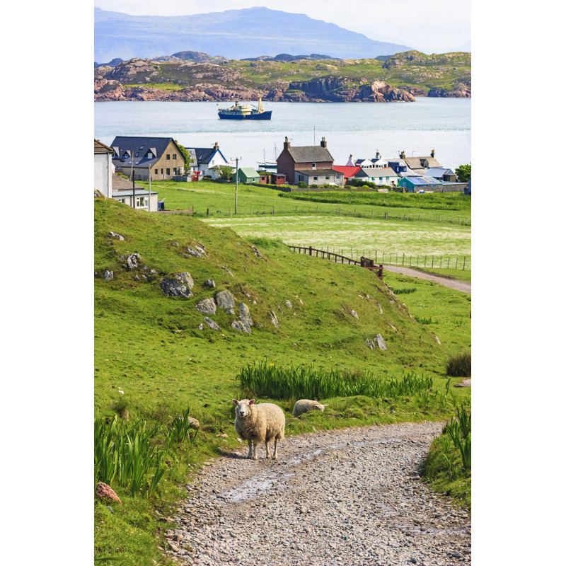 Island In Scotland by TT - Wrapped Canvas Print, 46cm H x 30cm W
