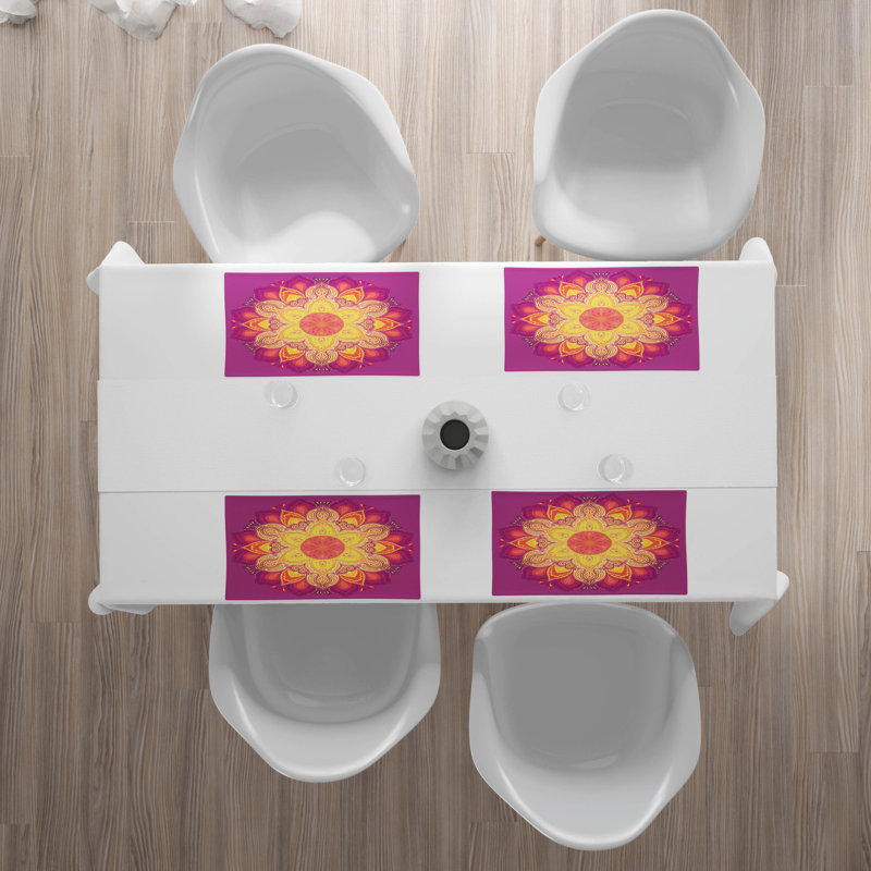 Récapitulatif 18,5" arc-en-ciel mandala