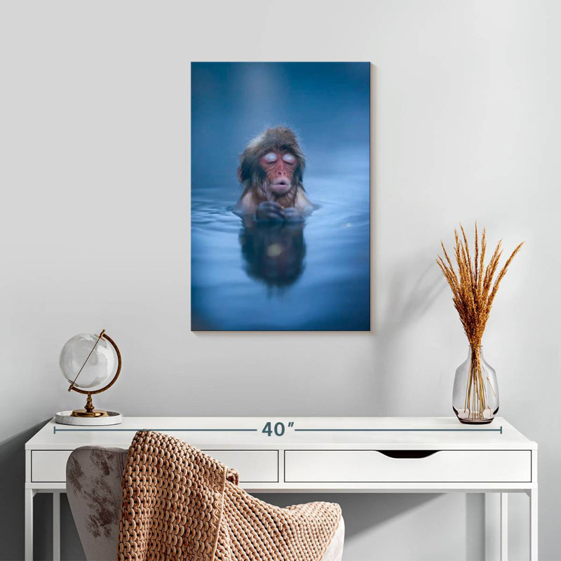 Brampt Japanese Snow Monkey, 24" H x 16" W
