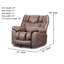 Fauteuil inclinable en argile-121690468