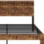 Structure de lit plateforme en bois avec tête de lit à DEL avec rangement et 2 USB, grand rangement sous le lit-1660776193-1660776223