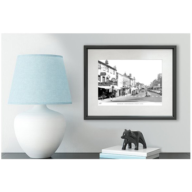 Newbury, Northbrook Street C1960 by Francis Frith - Single Picture Frame Print, 45cm H x 60cm W x 2.3cm D