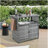 Outdoor Wicker Bar Cart, with rolling terrace beverage service cart, a rolling wicker drink bar table with a glass awning, suitable for balconies, backyards, gardens, poolside parties, light brown