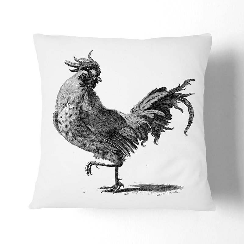 Square Cushion, White, 40 x 40 cm
