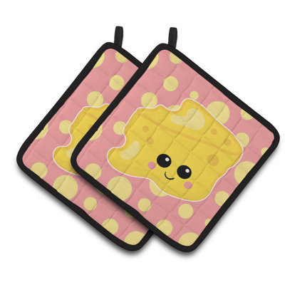 Caroline's Treasures Striped Polyester Potholder