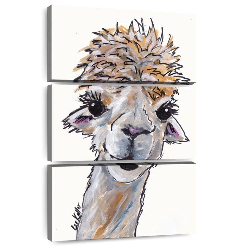 Brampt Alpaca Angel, 74" H x 48" W