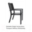 Stackable Outdoor Patio Dining Armchair