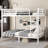 Metal Bunk Bed For Teens And Adults,Space-Saving/Noise Reduced/No Box Spring Needed-620757145-620757147