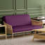 Housse pour canapé-lit réversible en tissu de polyester réversible avec fermeture à glissière 3 côtés-96484493-87758523
