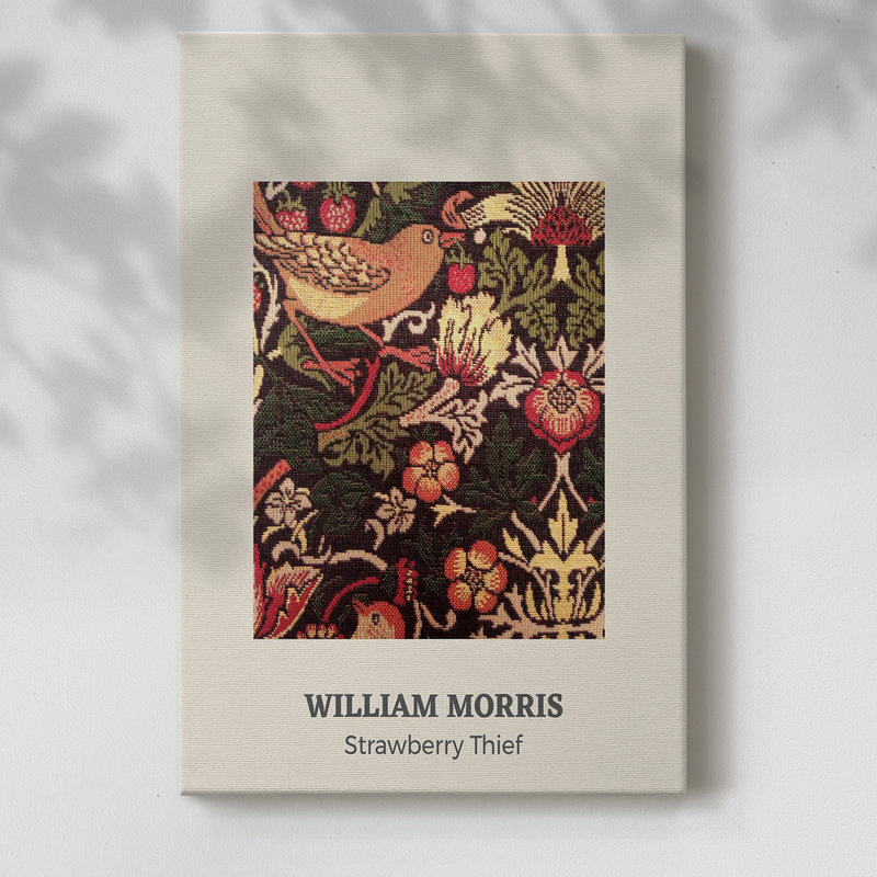 William William Gallery, toile tendue XCIX, H 27 po x l 18 po