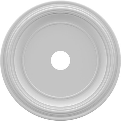 Traditional Traditional Thermoformed PVC Ceiling Medallion