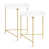 White Top/Gold Base