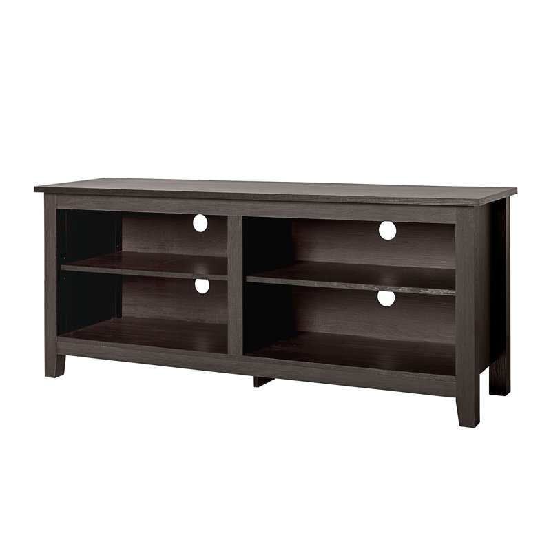 Sunbury Open Storage TV Stand, Espresso, 58"