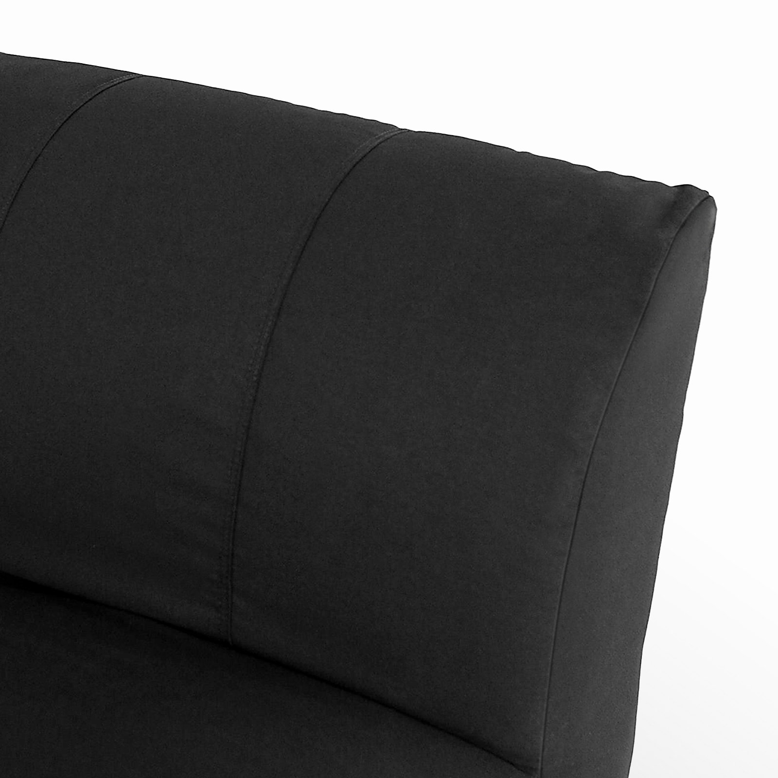 Praia 102" Sunbrella Outdoor Sofa, Canvas Black Sunbrella® Canvas