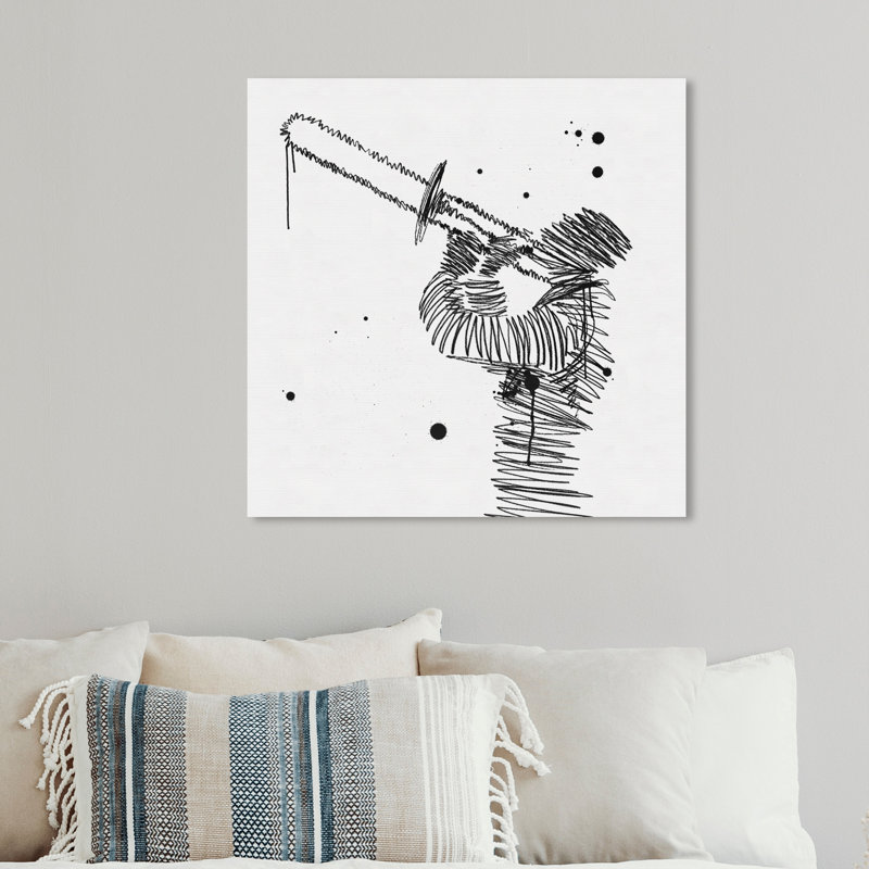 «Jazz Melody», impression sur toile tendue, H 12 po x l 12 po x P 0,8 po