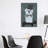 Maltese with Top Hat by Fab Funky - Wrapped Canvas Graphic Art-1686380027