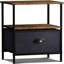 Table de bout avec rangement Ayreonna