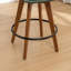 Tabourets de comptoir pivotants en similicuir-440820958-440820959