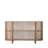 140cm Solid Wood Top Console Table