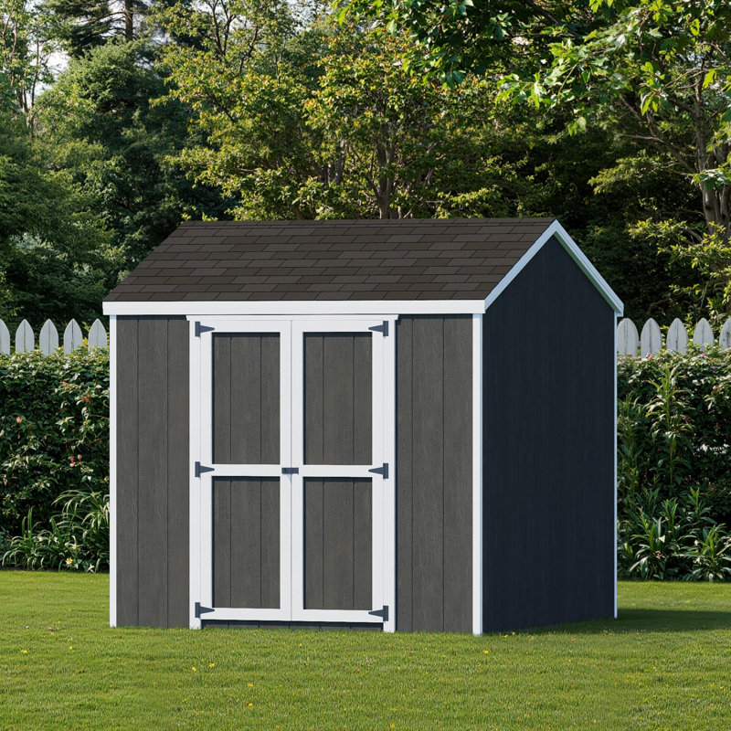 Value Gable Shed With Side Entry, Yes, 96.5'' H x 96'' W x 96'' D