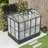 Outdoor Aluminum Frame Greenhouse with Automatic Vent and Polycarbonate Panels-114381467