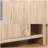 47" Weathered White Sideboard – Rustic Storage with Modern Functionality