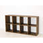 Cerny 192 cm H x 40 cm W Solid Wood Cube Bookcase