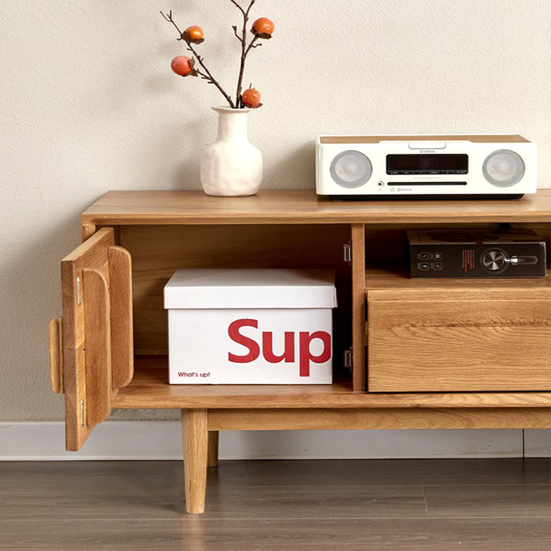 Meuble télé Nordic, H 21,65 po x L 70,86 po x l 15,74 po