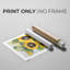 Sun Days II - Impression sur toile seulement - NON-CADRE-355357050