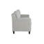 Causeuse 2 places en taupe Horatio-121885039-121885032