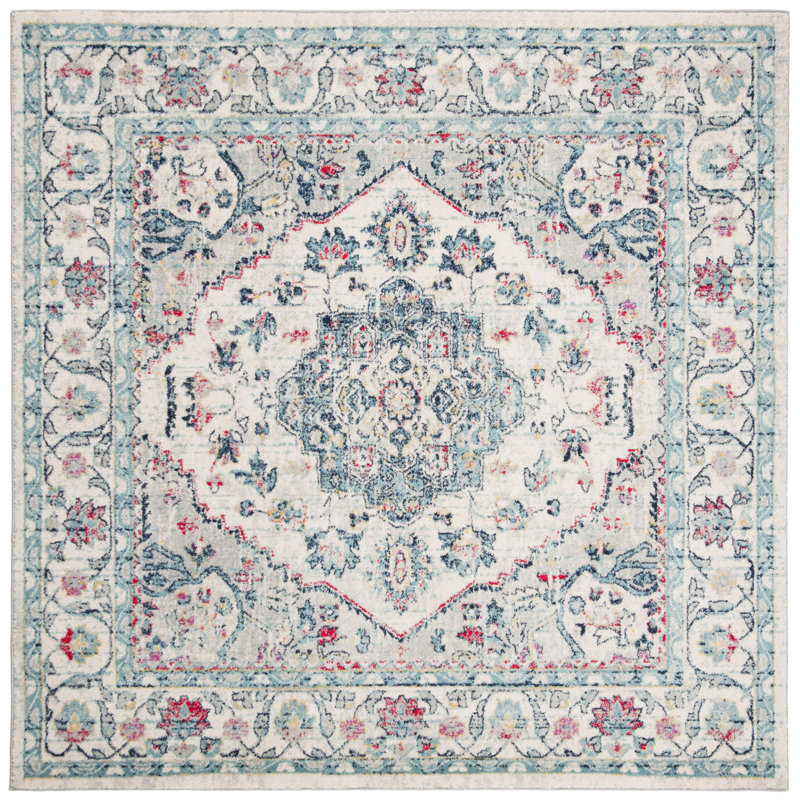 Forsan Oriental Area Rug, Square 201 cm