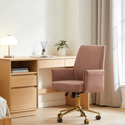 La chaise de bureau de style moderne à dossier moyen, ergonomique, est un excellent choix pour travailler, étudier ou se détendre.