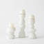 Pradier Candle Holder-White-Lg