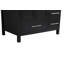 Meuble-lavabo simple 36 po avec plateau en marbre Hines-1244386778