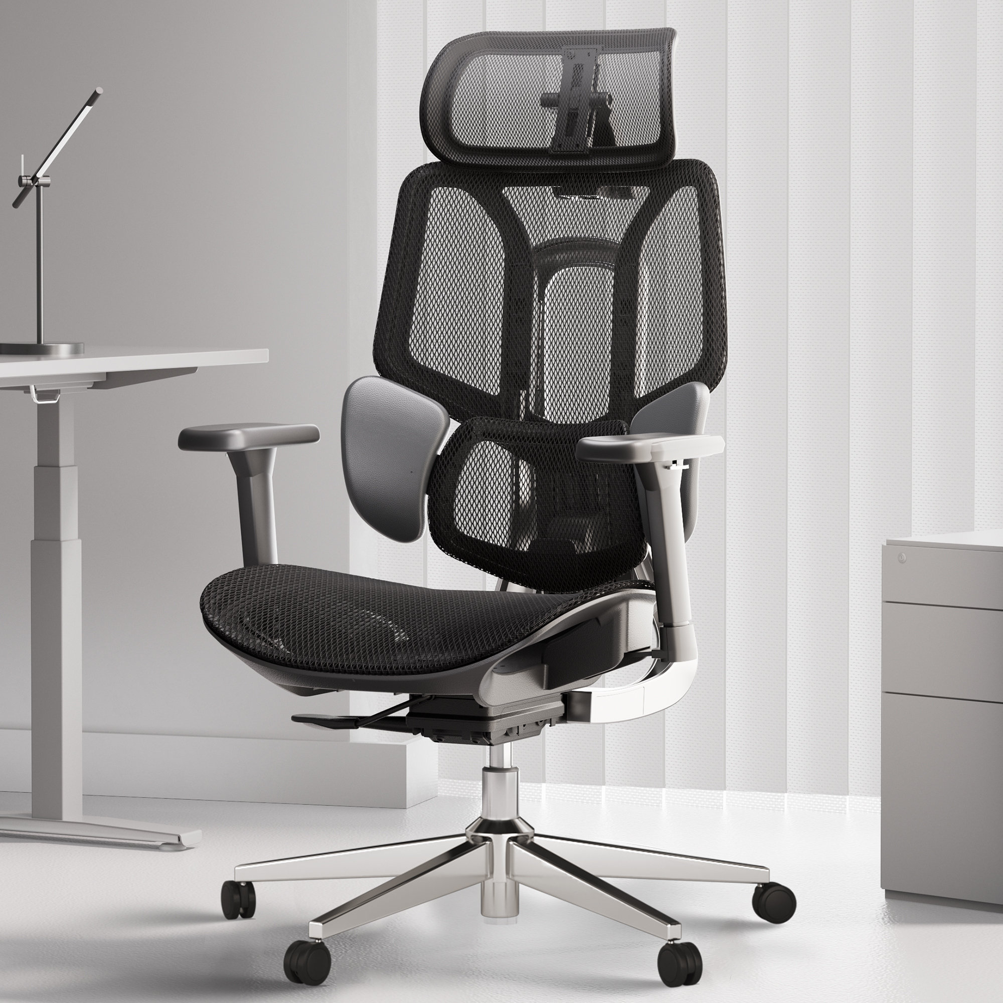 Inbox Zero Makyla Hbada E3 Ergonomic Office Chair with Tilt