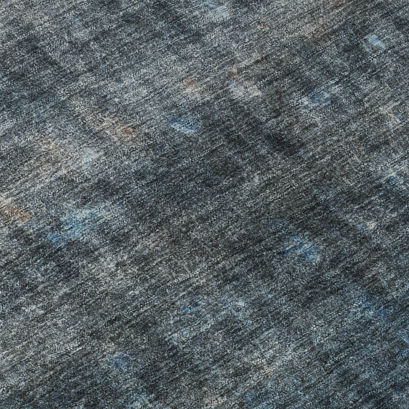 Premium Machine Washable Mayfield Stripes Rug, Blue, 10' x 14'
