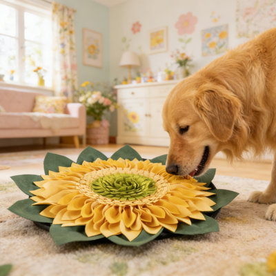 Tapis de jeu 3D Snuffle pour chien Sniffle Sniffle Nosework