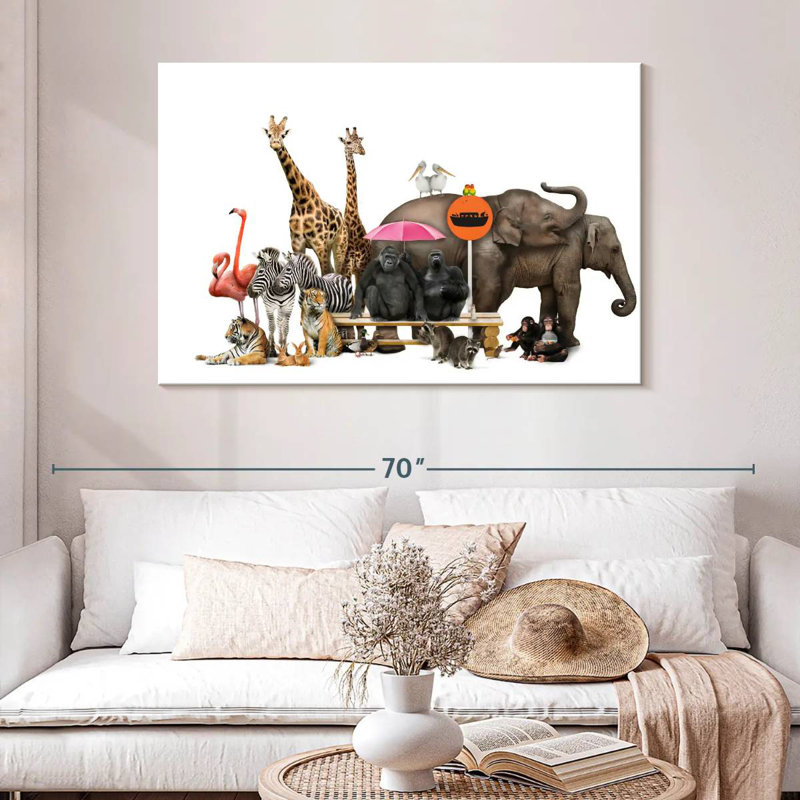 Waiting For The Ark, 32" H x 48" W